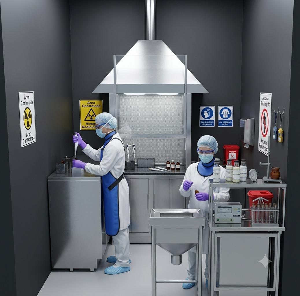 Laboratorio de Yodo I-131 en Grupo Tiresh